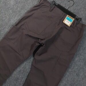 Berne Pants Mens 36x32 Brown Carpenter Relaxed Fit Bootcut Flex‎ Workwear